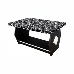 Stylista Black & White Geometric Waterproof Rectangle 2-Seater Table Cover-image-67