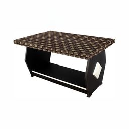 Stylista Brown Checkered Waterproof 2-Seater Table Cover-image-63