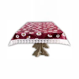 Stylista Red Waterproof 4-Seater Rectangular Table Cover-image-96