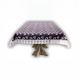 Stylista Magenta & White Floral Waterproof 4 Seater Table Cover-image-91