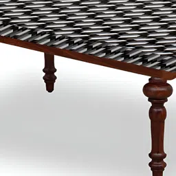 Stylista Black Waterproof 4-Seater Table Cover-24