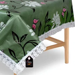 Stylista Green Waterproof 4-Seater Square Table Cover-image-70