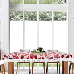 Stylista Red Waterproof 8-Seater Rectangular Table Cover-26