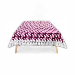 Stylista Purple Waterproof 8-Seater Rectangular Table Cover-image-39