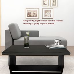Stylista Black Waterproof 2 Seater Table Cover-56
