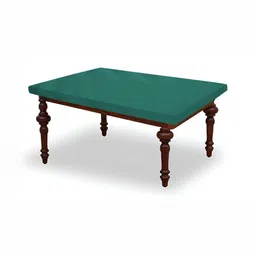 Stylista Green Waterproof 4-Seater Rectangular Table Cover-image-79