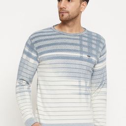 Duke Striped Acrylic Pullover-image-47