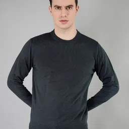 TIM PARIS Round Neck Cotton Pullover-picture-54