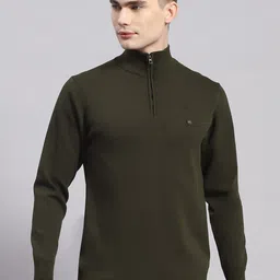 Monte Carlo Mock Collar Woollen Pullover-picture-12
