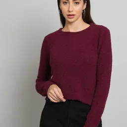 BROOWL Boucle Woollen Pullover-image-15