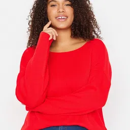 Trendyol Acrylic Round Neck Pullover-11