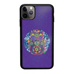 macmerise Humsa Mandala Printed Glossy Finish iPhone 11 Pro Phone Bumper Case Cover-16