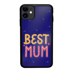 macmerise Best Mum Printed iPhone 11 Phone Bumper Case-51