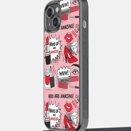 macmerise Wake up and Makeup Printed iPhone 14 Bumper Case Cover-picture-33