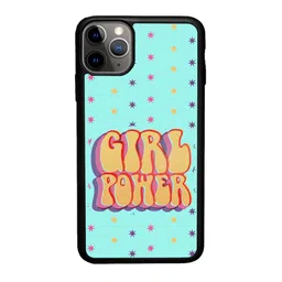 macmerise Girl Power Printed iPhone 11 Pro Max Phone Bumper Case Cover-image-68
