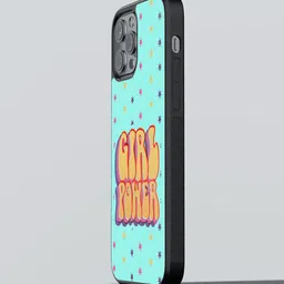 macmerise Girl Power Printed iPhone 12 Pro Bumper Phone Back Cover-image-67