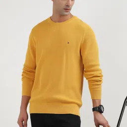 Tommy Hilfiger Round Neck Long Sleeves Cotton Pullover-picture-35