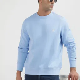Tommy Hilfiger Round Neck Long Sleeves Cotton Pullover-image-63