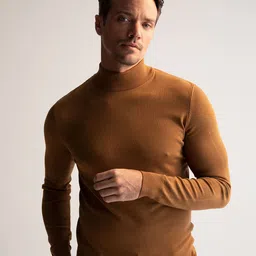 DeFacto Men Brown Pullover-image-13