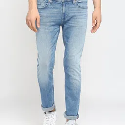 SPYKAR Men Mid-Rise Light Fade Light Shade Jeans-picture-41