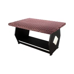 Stylista Brown & Beige Printed Waterproof Rectangle 60.96 cm x 35.5 cm Table Cover-26