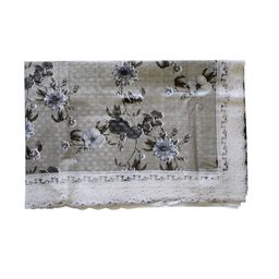 Kuber Industries Grey Printed 4 Seater Round Table Cover image 2