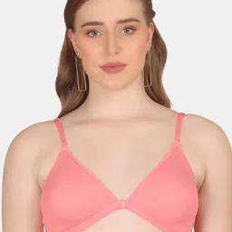 POOJA RAGENEE Anti Odour Double Layer Front Opener Hooks Detachable Strap Bra-image-83