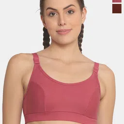 POOJA RAGENEE Pack Of 2 Full Coverage All Day Comfort Cotton T-shirt Bra-image-26
