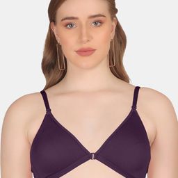 POOJA RAGENEE Anti Odour Double Layer Front Opener Hooks Detachable Strap Bra-picture-37