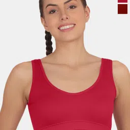 POOJA RAGENEE Pack Of 2 Full Coverage Anti Odour Workout Bra With All Day Comfort-27