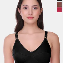 POOJA RAGENEE Pack of 3 Full Coverage Bra BQ2185D_3P_BL_BSH_MG_28D-picture-13