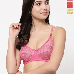 Docare Floral Bralette Bra Full Coverage-picture-50