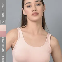 Dollar Missy Pack Of 2 Full Coverage Anti Microbial Bra DSP-3002-R3-ORS-PNK-PO2-picture-28