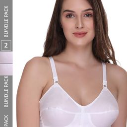 SONA Set Of 2 Full Coverage Cotton Bra All Day Comfort image 1