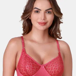 SKDREAMS Lace Full Coverage Cotton Bra With All Day Comfort-picture-15