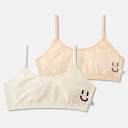 You Got Plan B Girls Pack Of 2 Full Coverage Cotton Beginners Bra-Anti Microbial-57