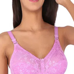 Bralux Floral Full Coverage Non-Padded Bra-20