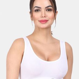 Amour Secret Non Padded Non-Wired Full Coverage Seamless Slip-On Bra-44