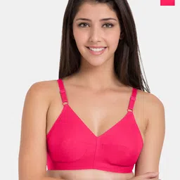 Souminie Pack Of 2 Full Coverage Non-Padded Cotton Minimizer Bra - All Day Comfort-picture-12
