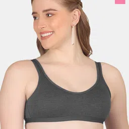 POOJA RAGENEE Pack Of 2 Full Coverage Non Padded Cotton Workout Bra With All Day Comfort-picture-45