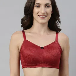 Enamor Floral Self Design Full Coverage Everyday Bra with All Day Comfort-0