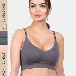 Amour Secret Pack of 3 Anti-Odour Bra-picture-17