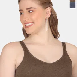 POOJA RAGENEE Pack Of 2 Cotton Workout Bra Full Coverage Non Padded All Day Comfort-picture-14