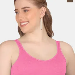 POOJA RAGENEE Pack Of 2 Cotton Workout Bra Full Coverage Non Padded All Day Comfort-picture-24