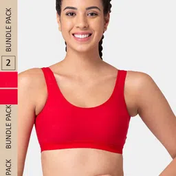 Tweens Red Bra Full Coverage image 1