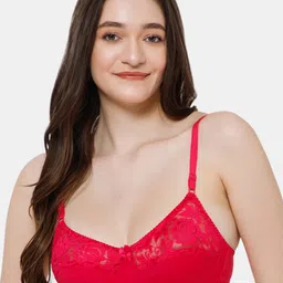 Lady Lyka Medium Coverage Seamless Non-Padded Cotton Bra With All Day Comfort-picture-12