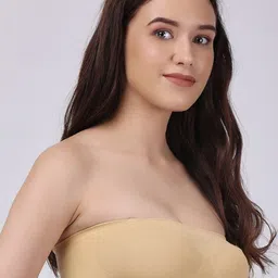 Floret Pack Of 2 Full Coverage Non Padded Bandeau Bras With All Day Comfort image 2