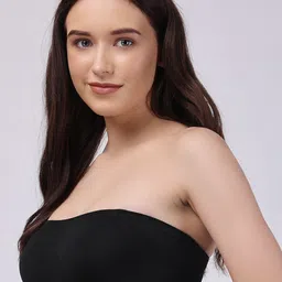 Floret Pack Of 2 Full Coverage Non Padded Bandeau Bra With All Day Comfort image 4