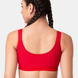 Tweens Red Bra Full Coverage image 4