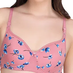 AROUSY Floral Printed 360 Degree Support Full Coverage Minimizer Bra image 5